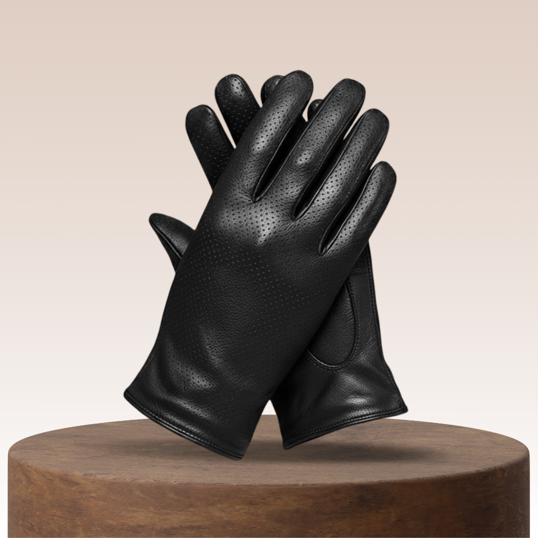 Isidore | Gants de conduite en cuir d’agneau