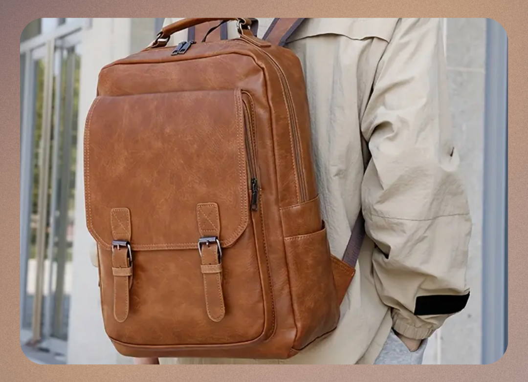 Henri | Sac à dos en cuir haut de gamme