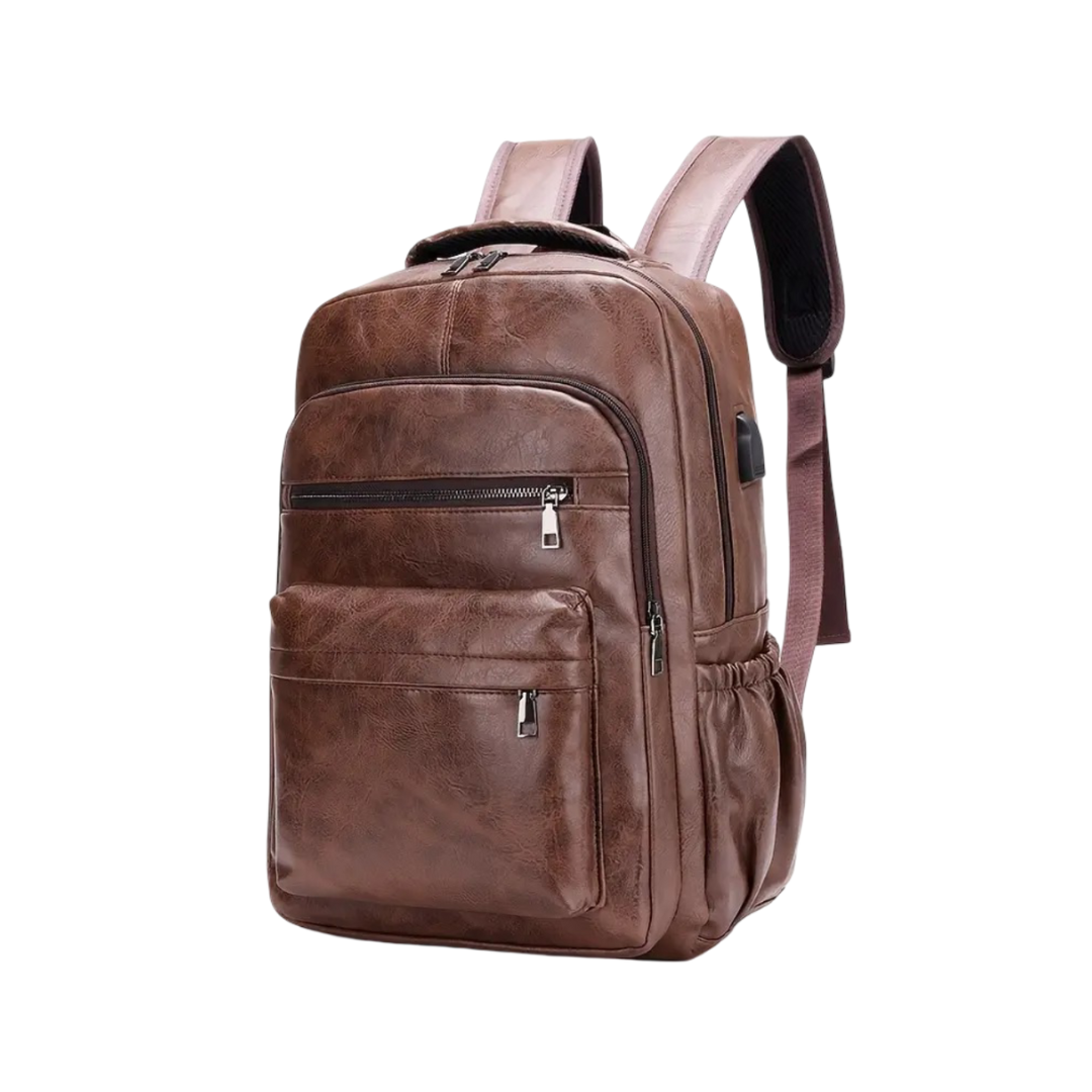 Henri | Sac à dos en cuir haut de gamme