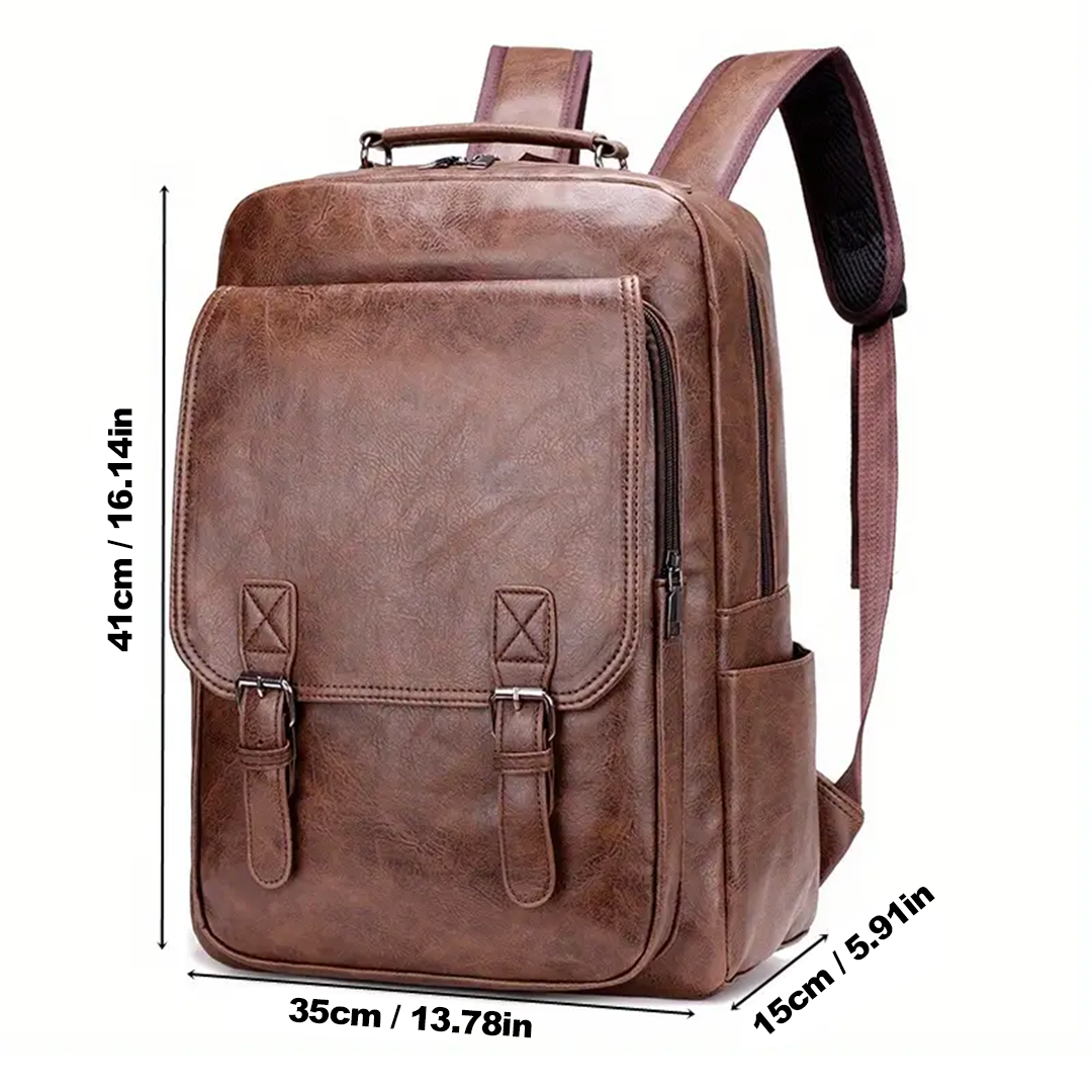 Henri | Sac à dos en cuir haut de gamme