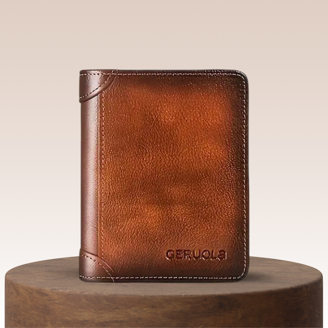 Robert | Portefeuille en cuir mince avec RFID