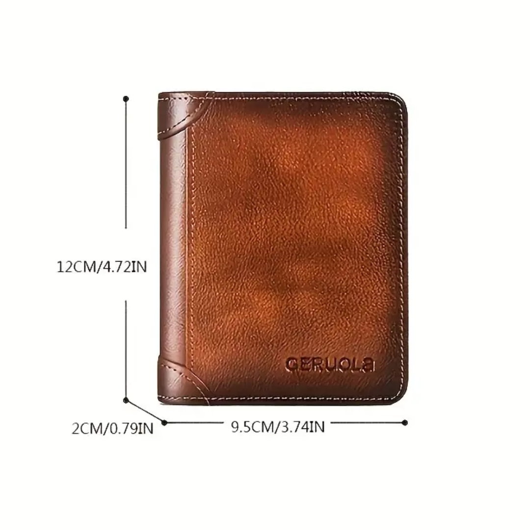Robert | Portefeuille en cuir mince avec RFID