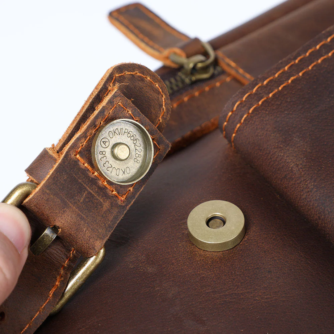 Narcisse | Sac à dos en cuir pour ordinateur portable pour le quotidien