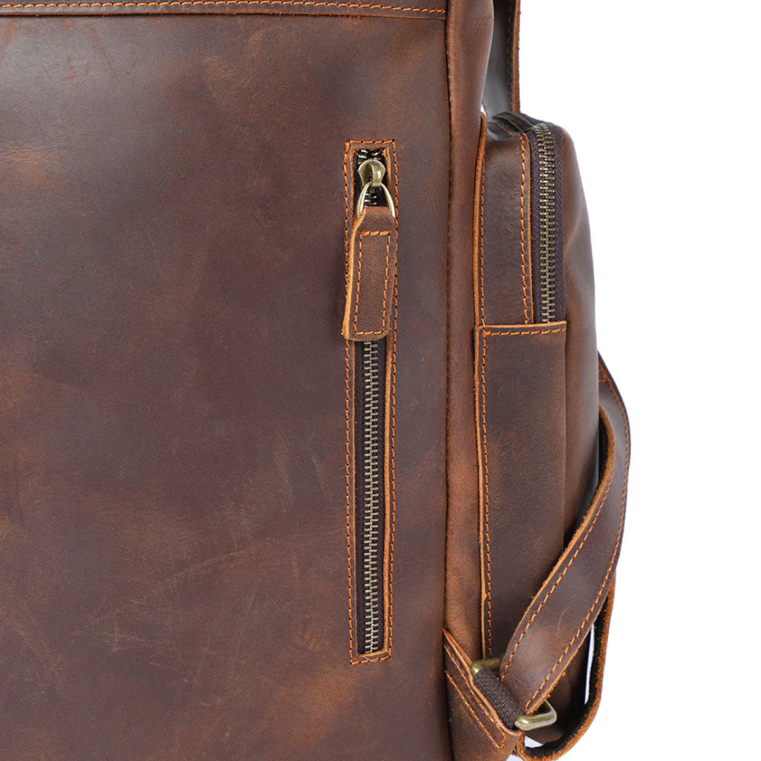 Narcisse | Sac à dos en cuir pour ordinateur portable pour le quotidien