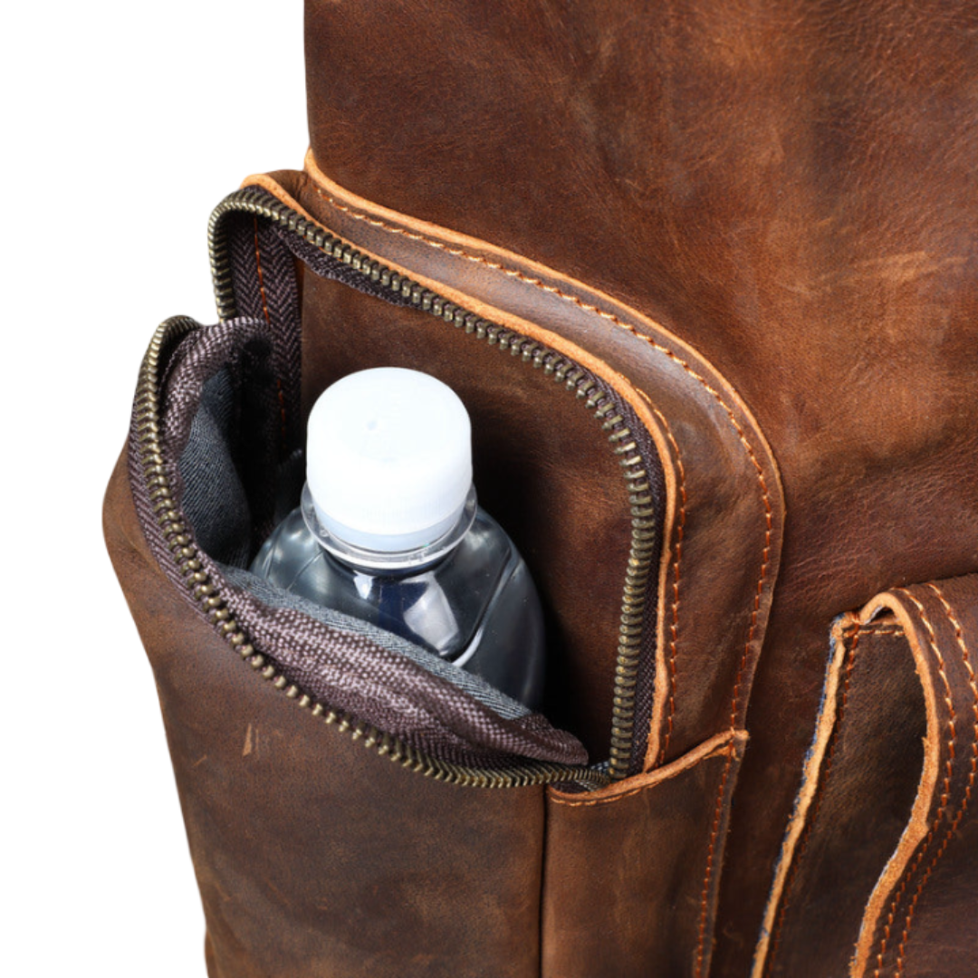 Narcisse | Sac à dos en cuir pour ordinateur portable pour le quotidien