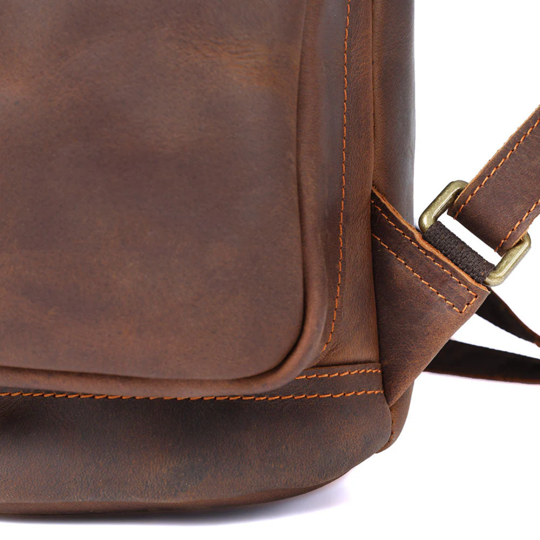 Narcisse | Sac à dos en cuir pour ordinateur portable pour le quotidien