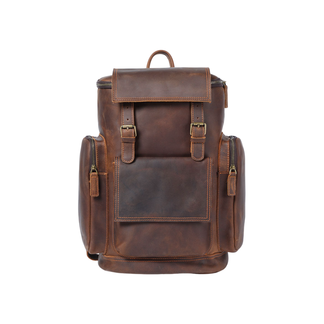 Narcisse | Sac à dos en cuir pour ordinateur portable pour le quotidien