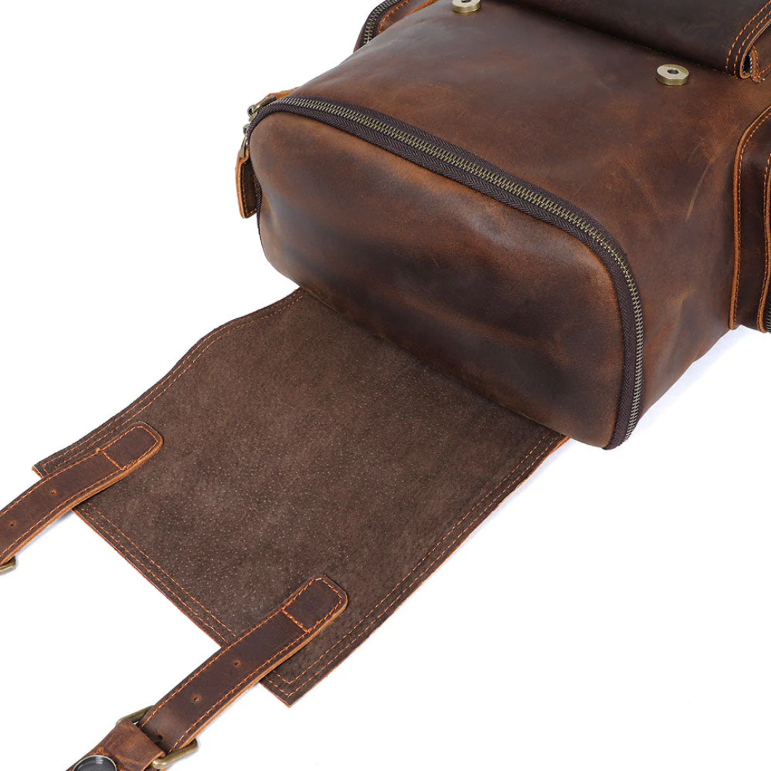 Narcisse | Sac à dos en cuir pour ordinateur portable pour le quotidien