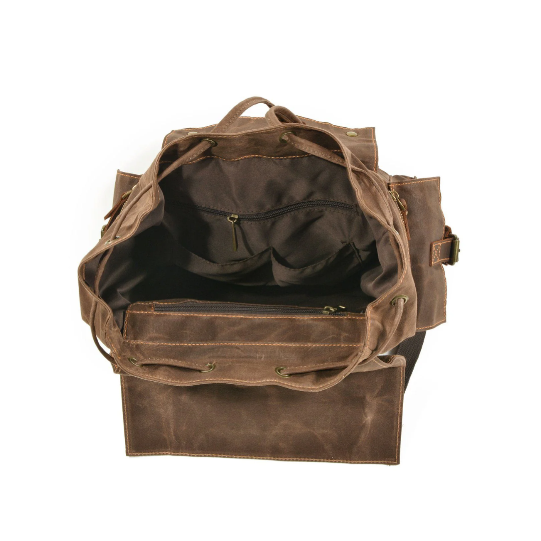 Étienne | Sac à dos à cordon en toile