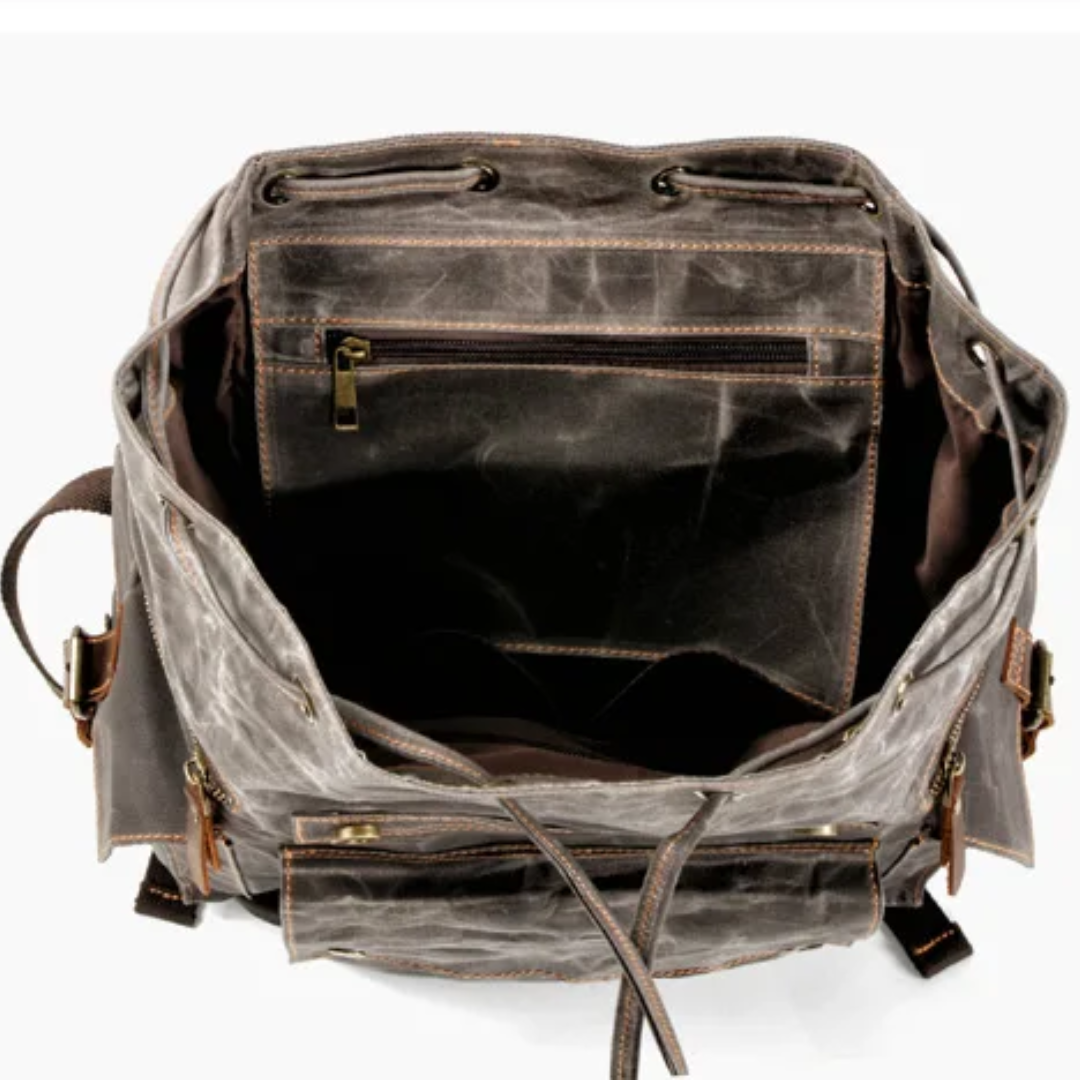 Étienne | Sac à dos à cordon en toile