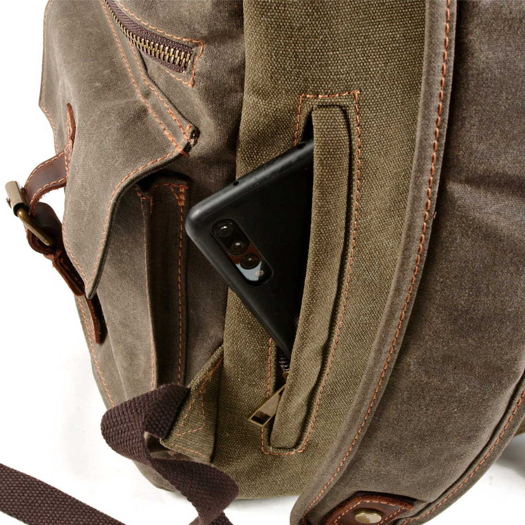 Étienne | Sac à dos à cordon en toile