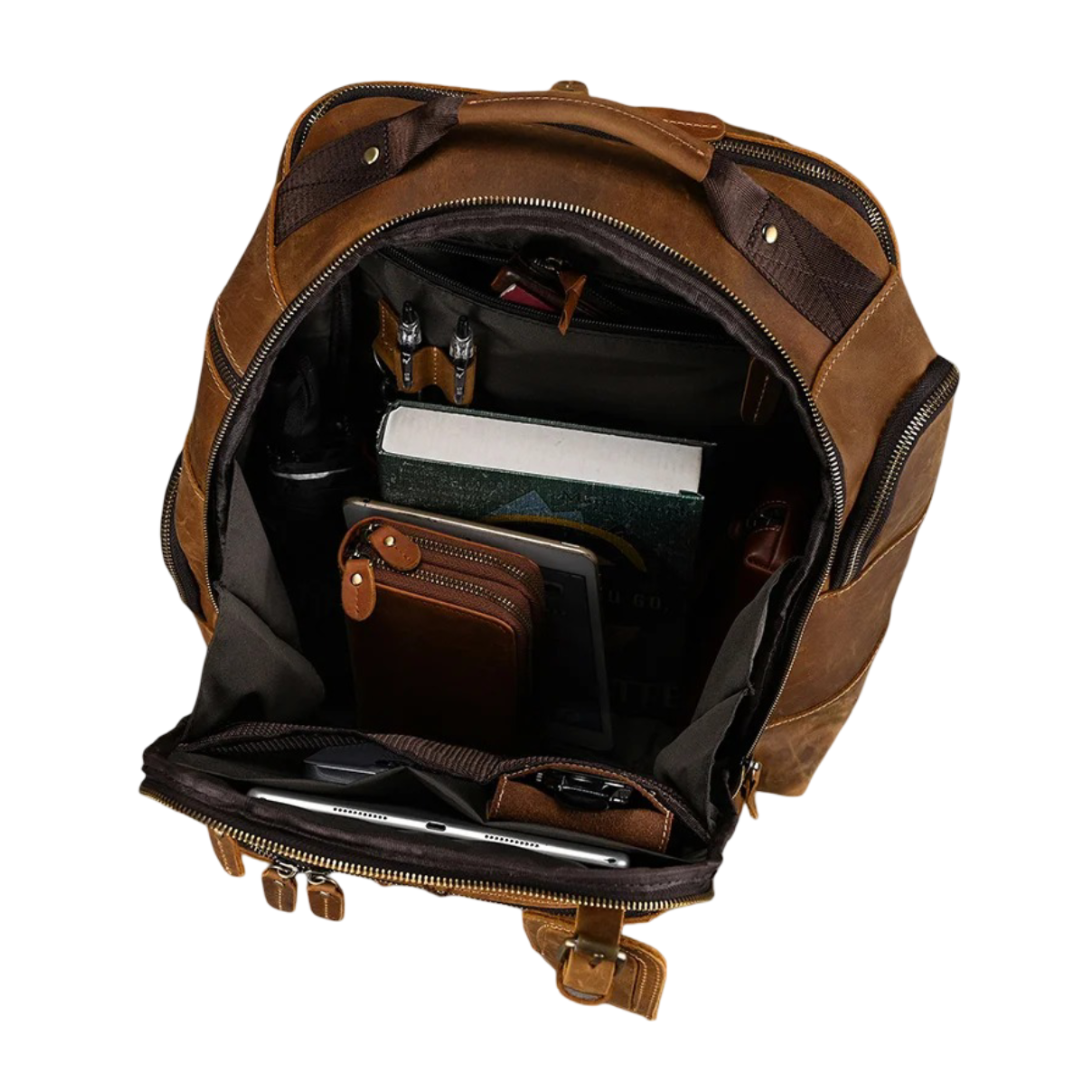 Petit | Sac à dos en cuir ample et tendance