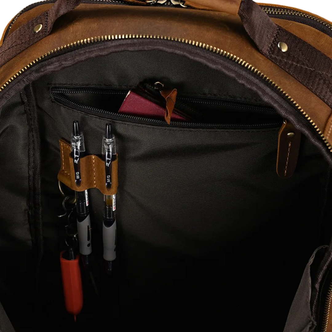 Petit | Sac à dos en cuir ample et tendance