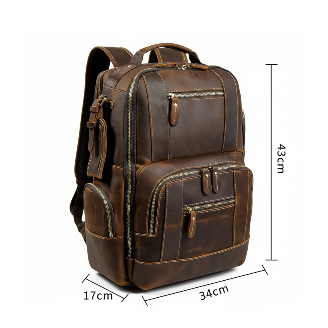 Petit | Sac à dos en cuir ample et tendance