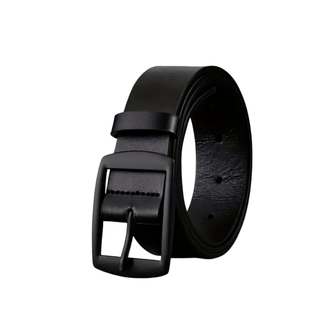 Norbert | Ceinture quotidienne avec boucle carrée en alliage