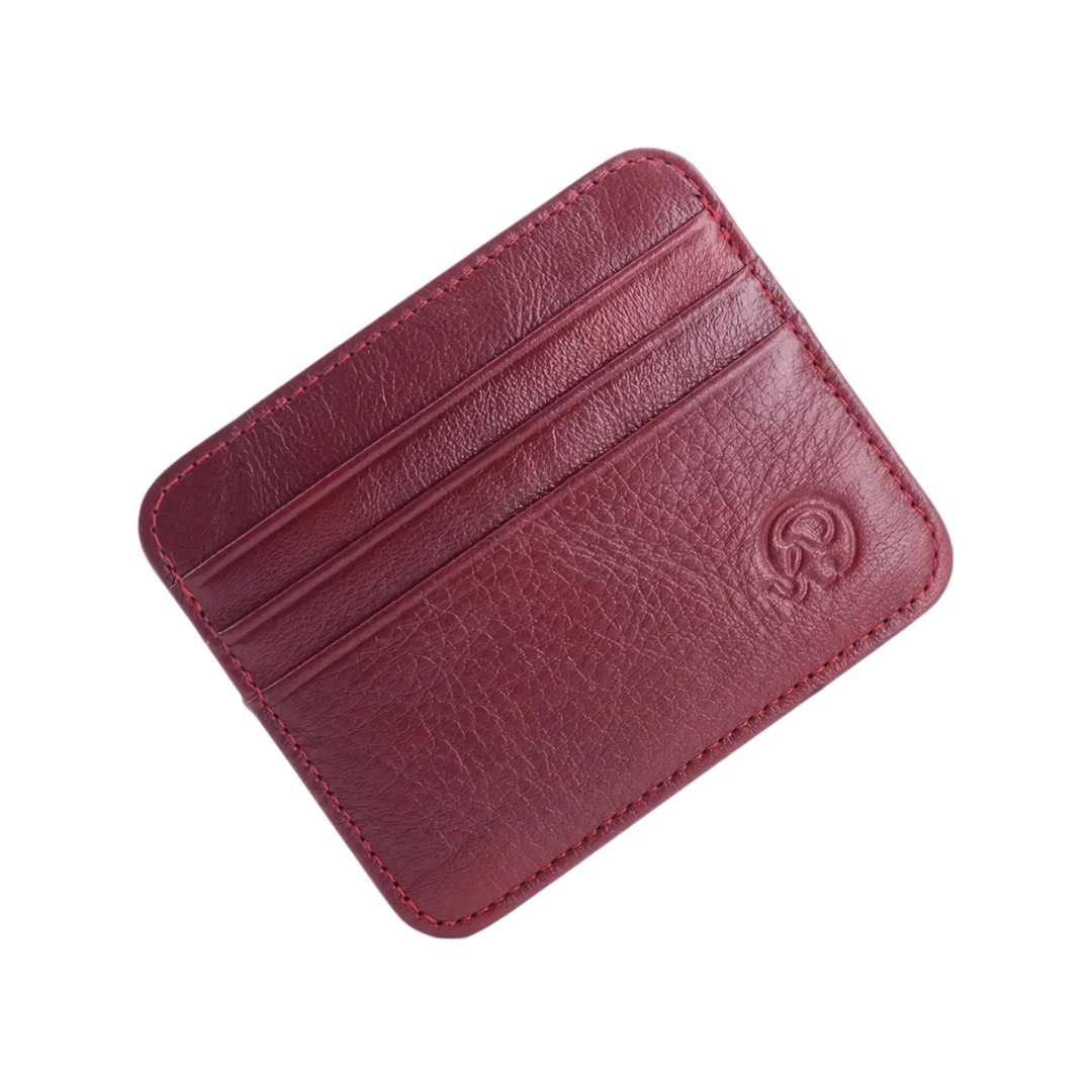 Théodore | Portefeuille fin en cuir véritable