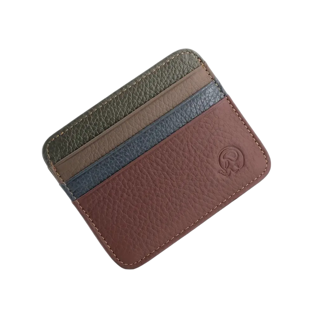 Théodore | Portefeuille fin en cuir véritable