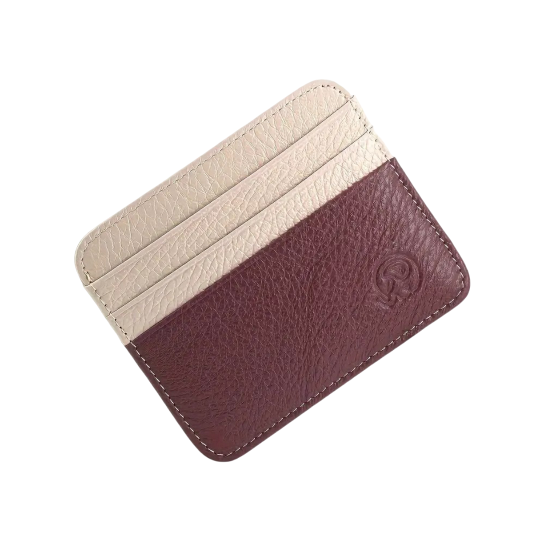 Théodore | Portefeuille fin en cuir véritable