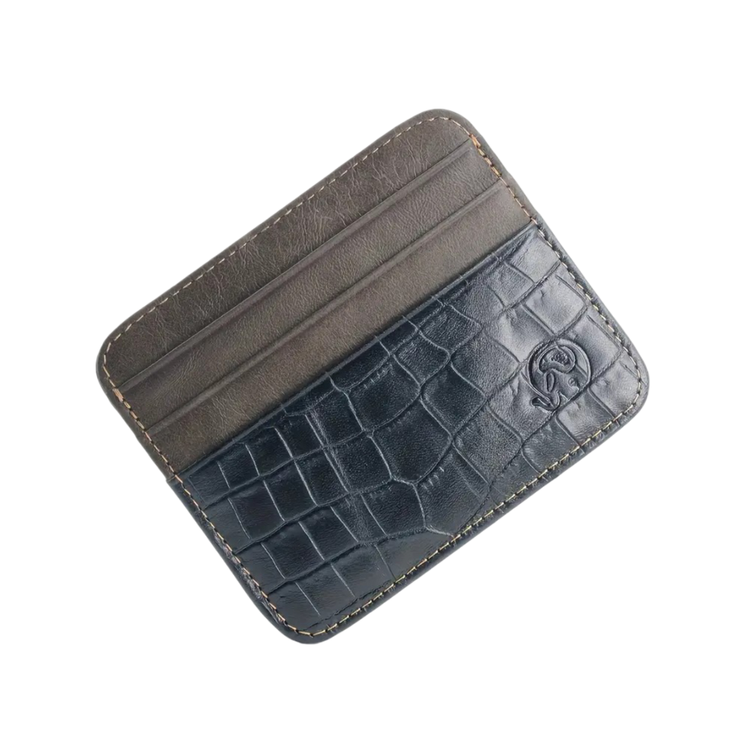 Théodore | Portefeuille fin en cuir véritable