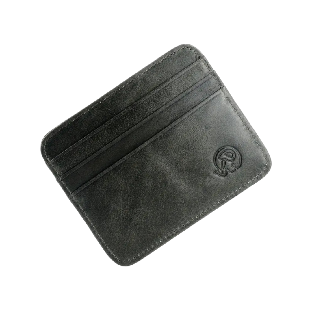 Théodore | Portefeuille fin en cuir véritable