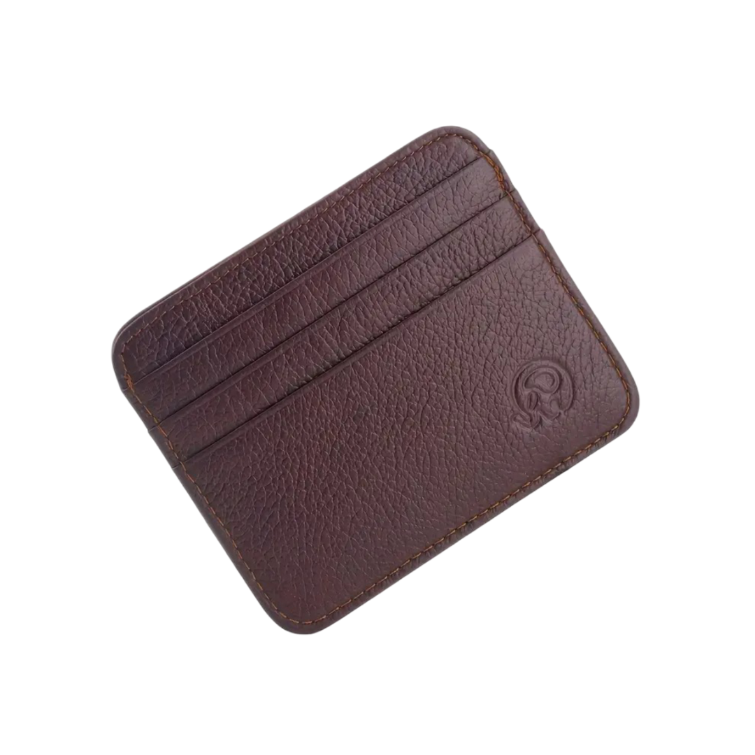 Théodore | Portefeuille fin en cuir véritable