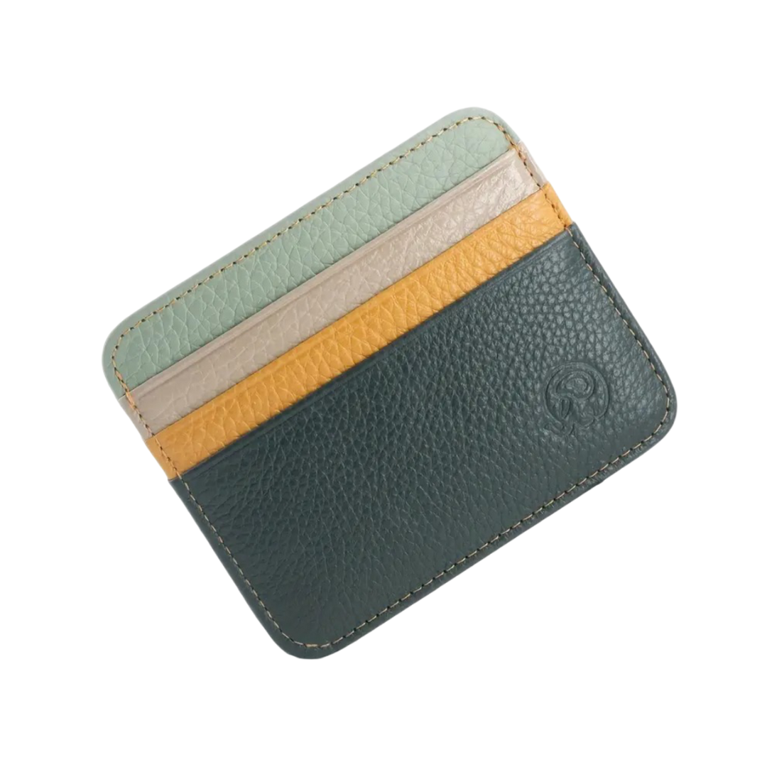 Théodore | Portefeuille fin en cuir véritable