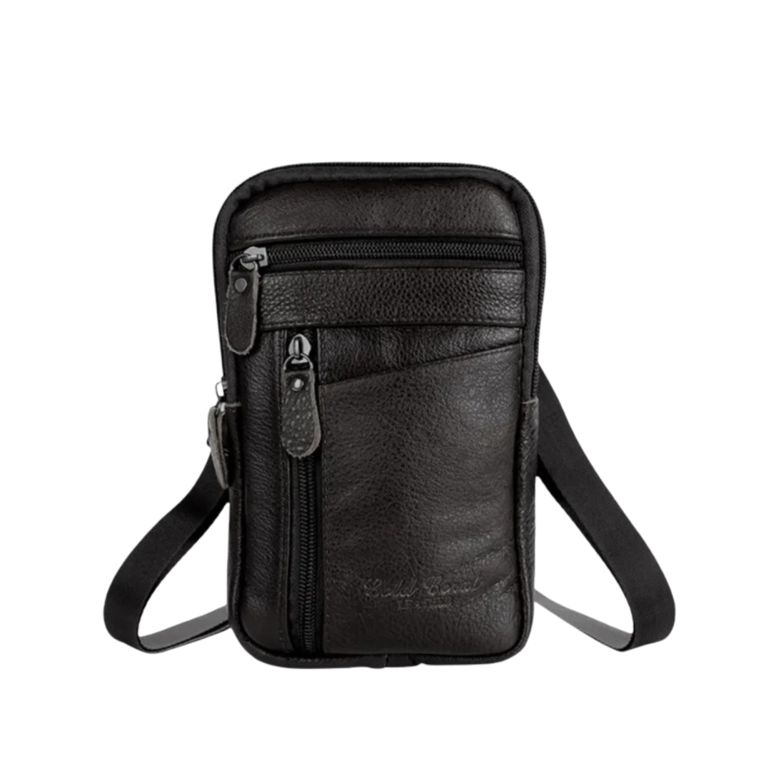 Philippe | Sac bandoulière vintage pour homme au design classique et fonctionnel