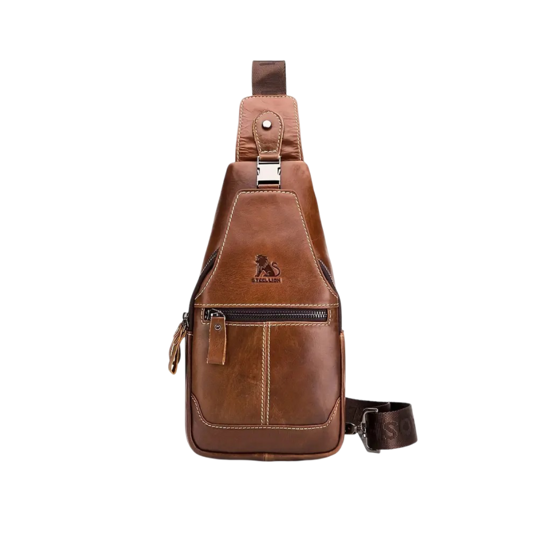Constant | Sac bandoulière en cuir pour poitrine
