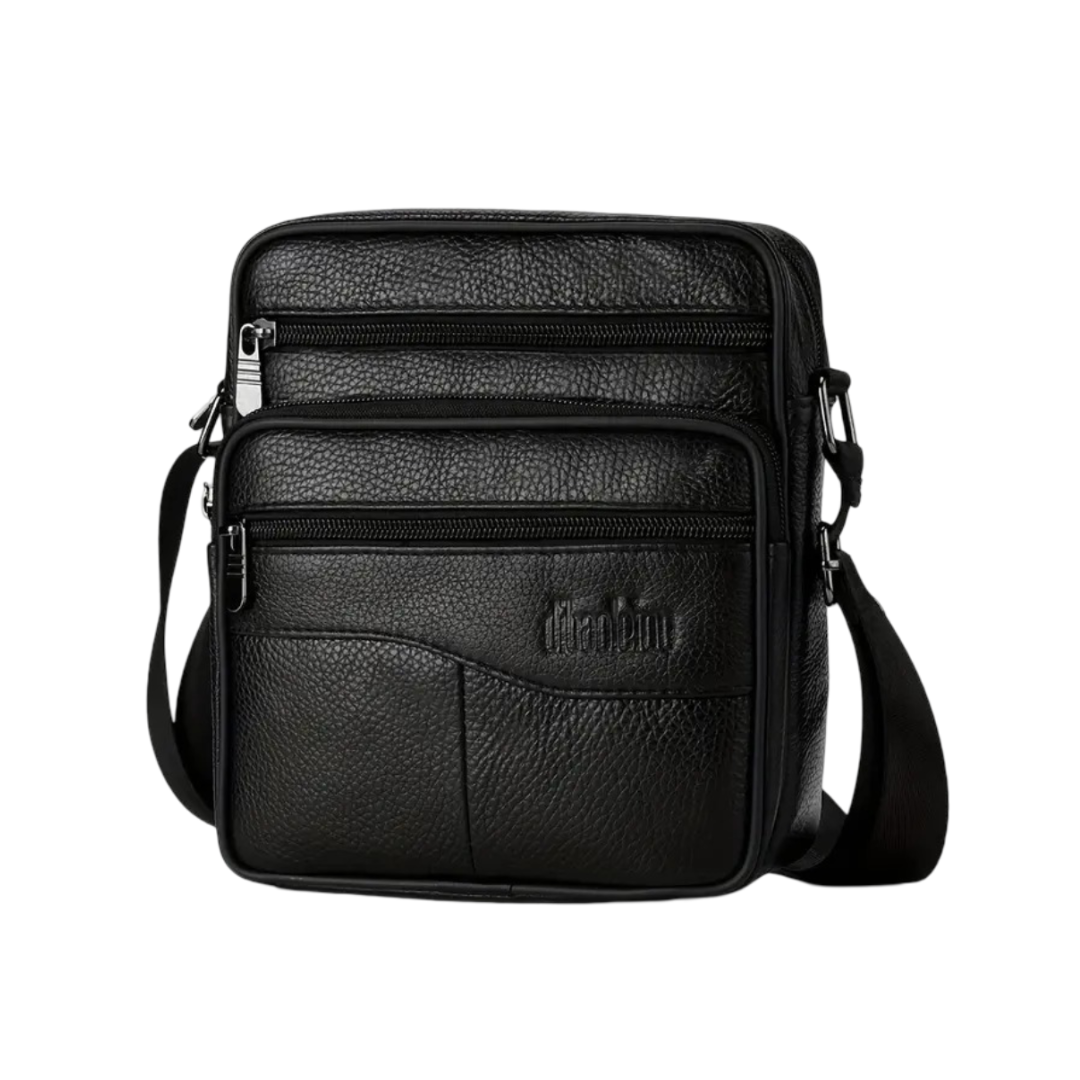 Georges | Sac bandoulière multifonction en cuir pour homme