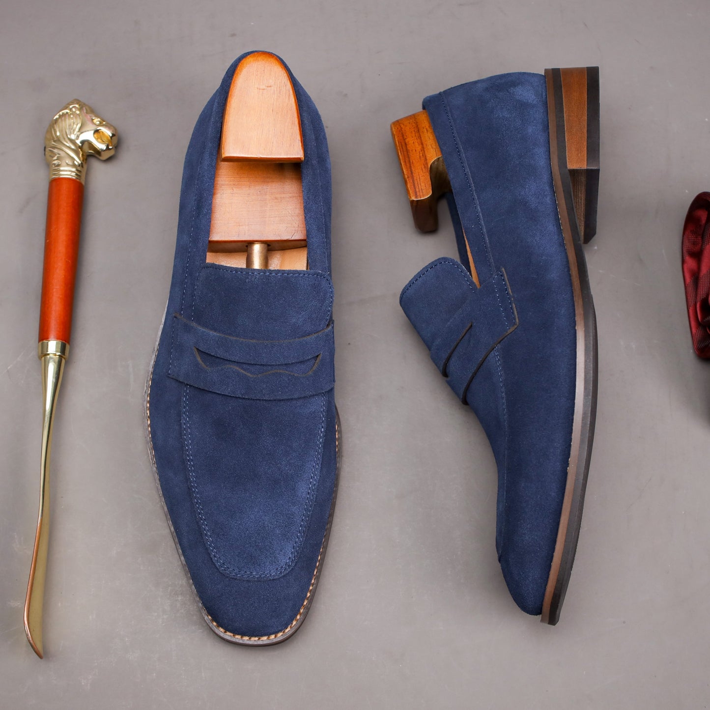 Bonnet™ | Mocassins Classiques en Daim