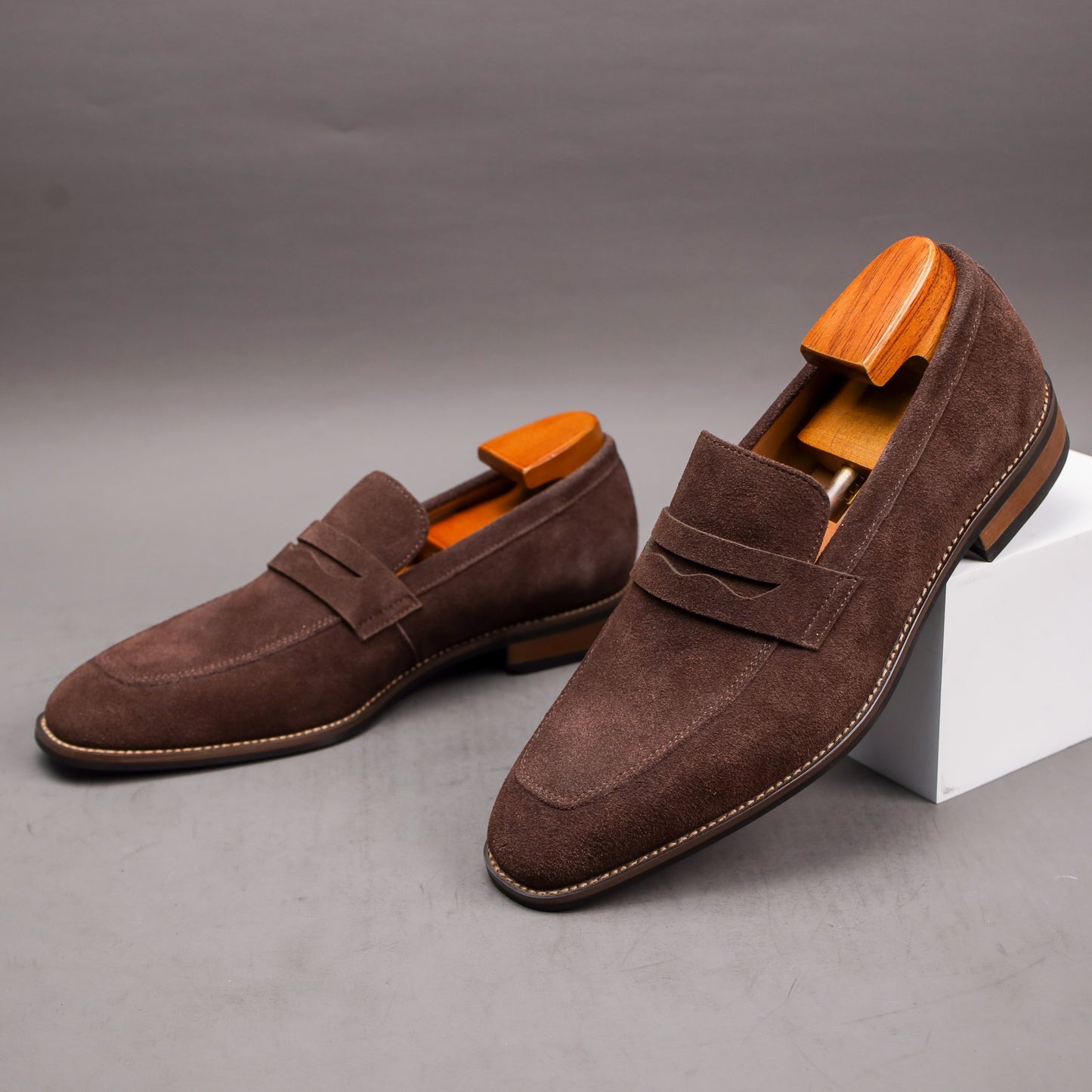 Bonnet™ | Mocassins Classiques en Daim