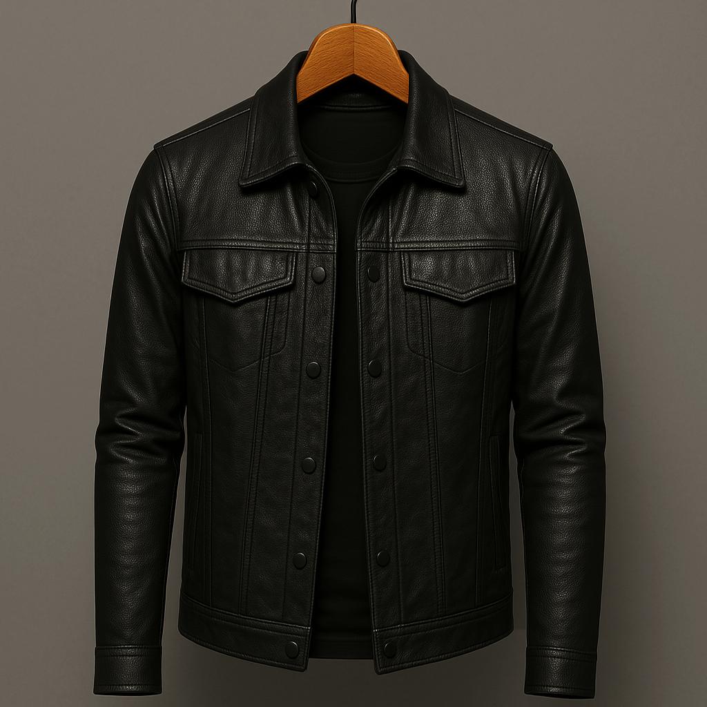 Michel™ | Blouson en cuir