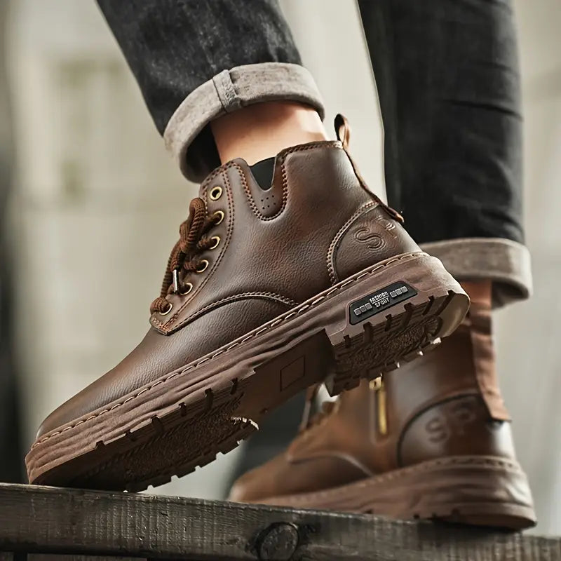 Bertrand™ | Bottines Vintage Imperméables et Antidérapantes