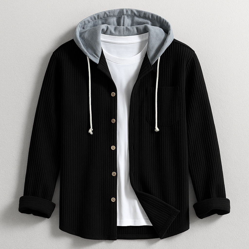 Chez Monsieur™ | Chemise de luxe avec capuche
