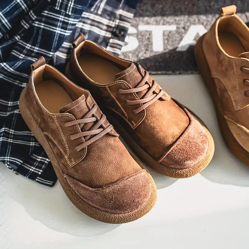 Frédéric™ | Chaussure orthopédique en daim confort