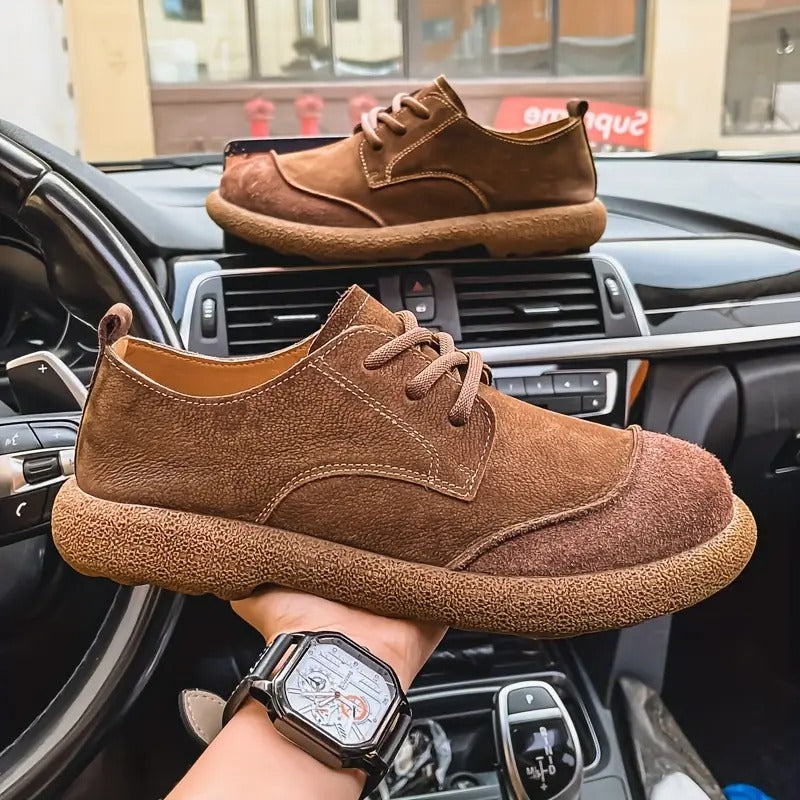 Frédéric™ | Chaussure orthopédique en daim confort