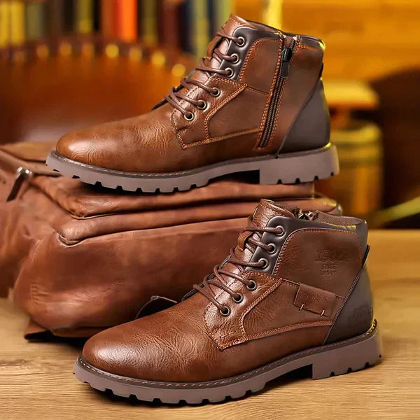 Leroy™ | Bottines à Lacets Haut de Gamme