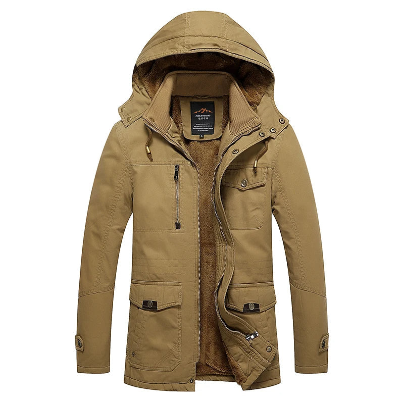 Lopez™ | Veste d'hiver matelassée en coton élégant