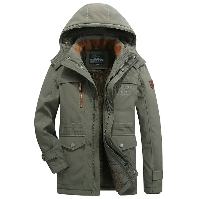 Rousseau™ | Élégant Manteau d'Hiver Matelassé