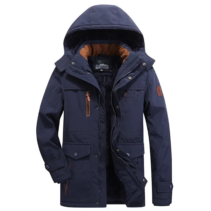 Rousseau™ | Élégant Manteau d'Hiver Matelassé
