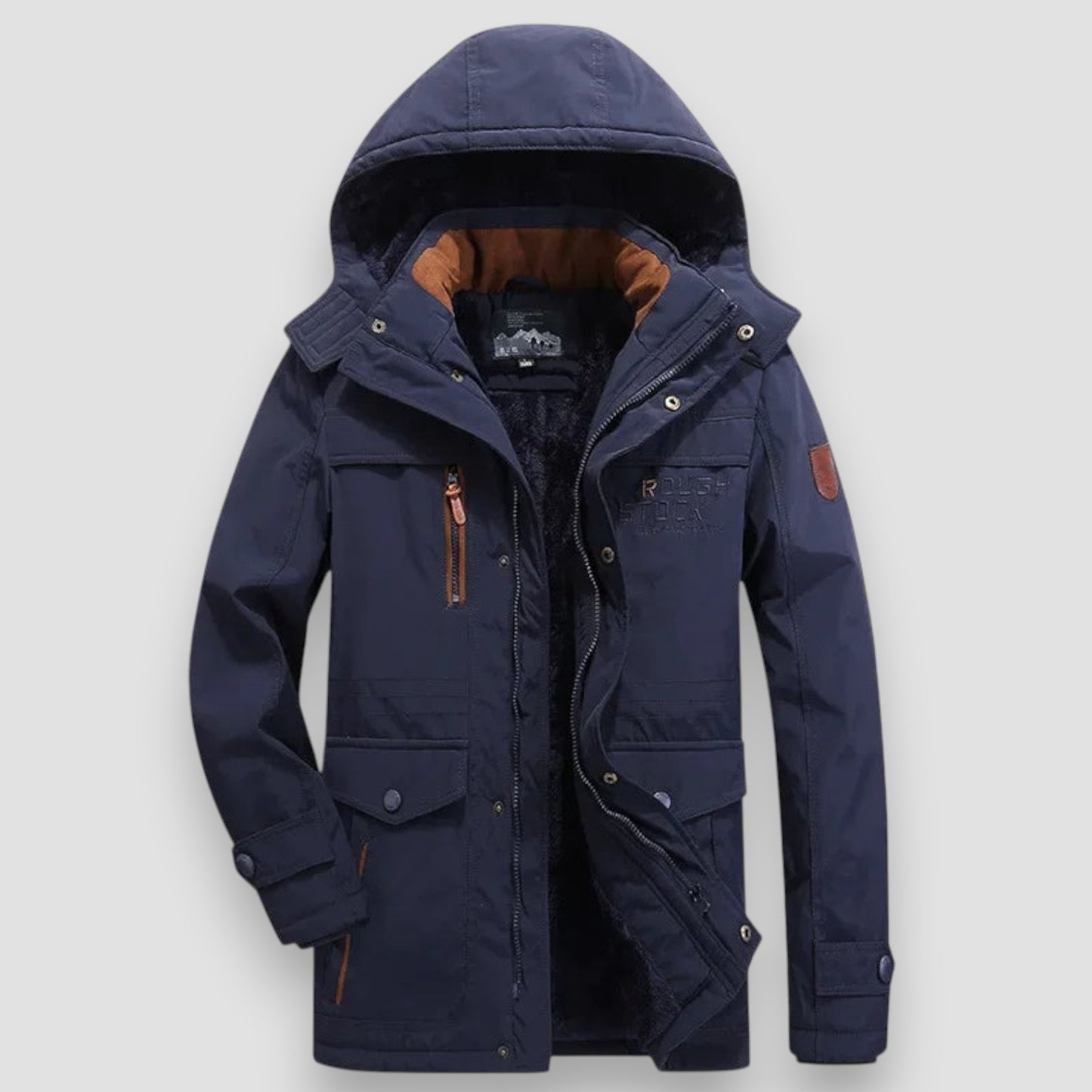 Rousseau™ | Élégant Manteau d'Hiver Matelassé