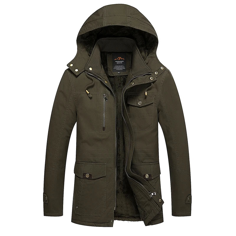 Lopez™ | Veste d'hiver matelassée en coton élégant