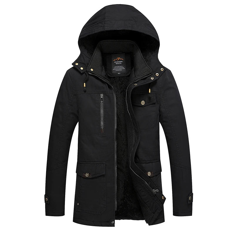 Lopez™ | Veste d'hiver matelassée en coton élégant