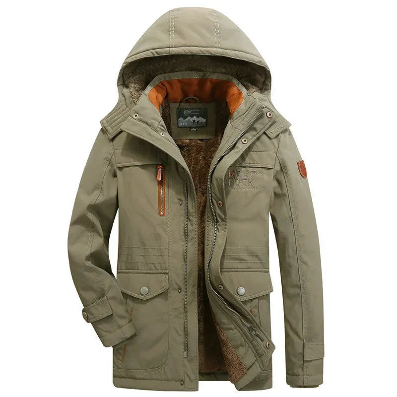 Rousseau™ | Élégant Manteau d'Hiver Matelassé