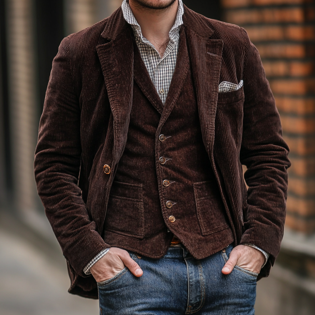 Daniel™ | Blazer Classique avec Gilet