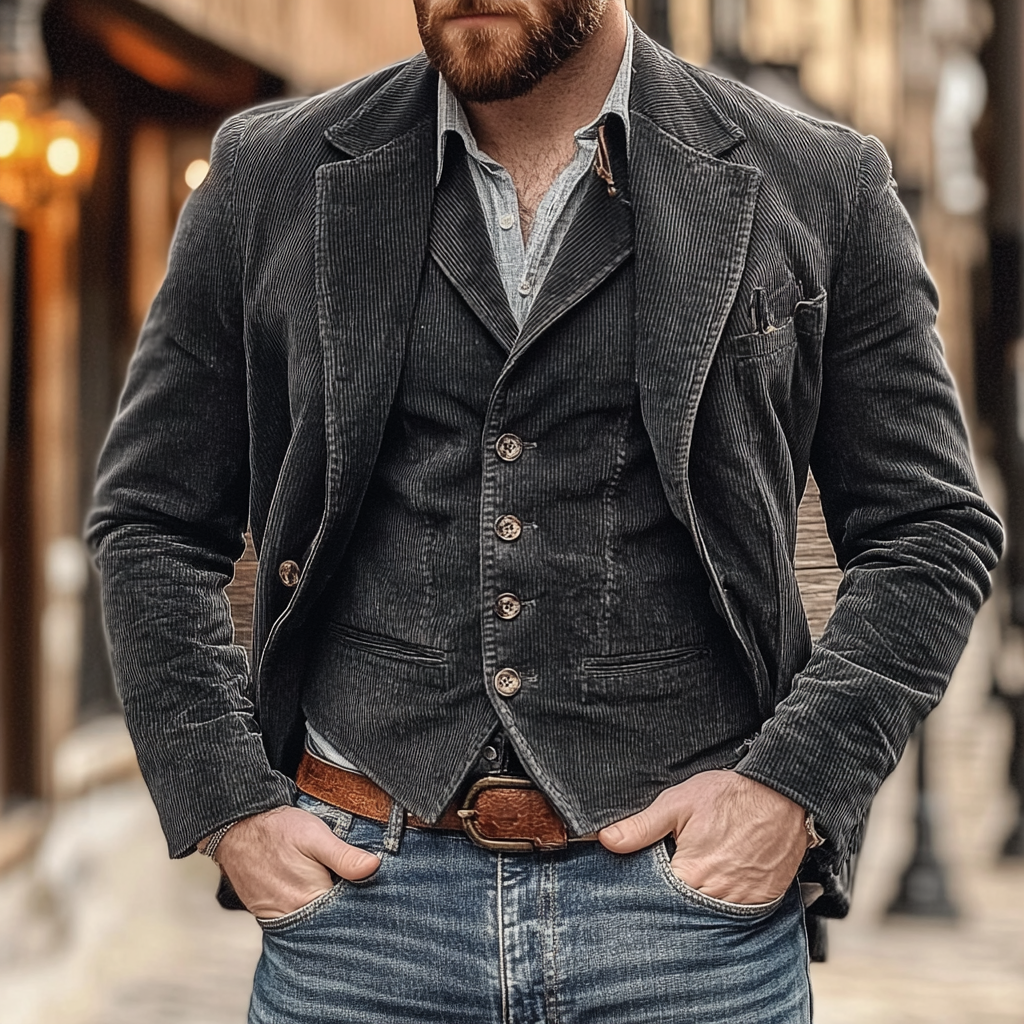 Daniel™ | Blazer Classique avec Gilet