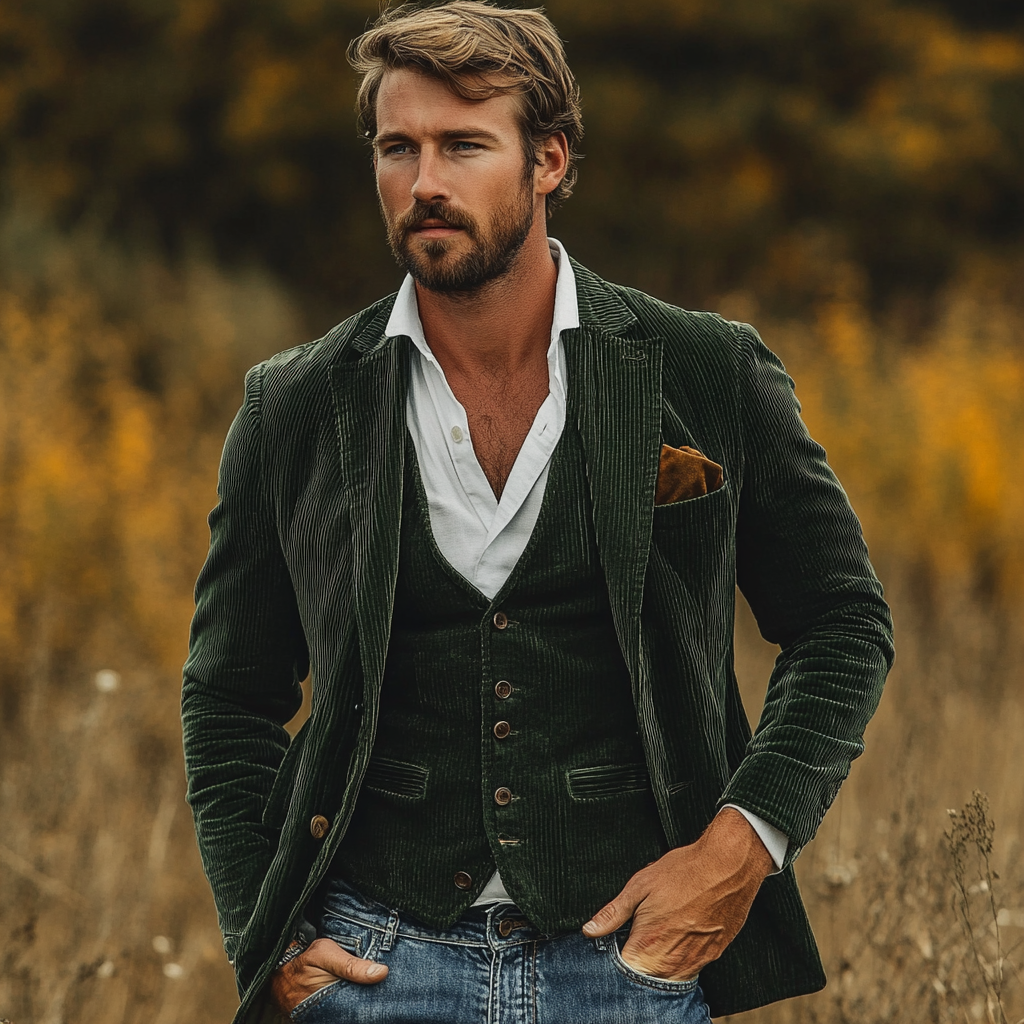 Daniel™ | Blazer Classique avec Gilet
