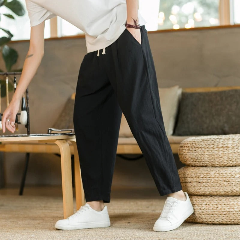 Luc™ | Pantalon Lin