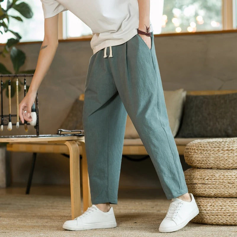 Luc™ | Pantalon Lin