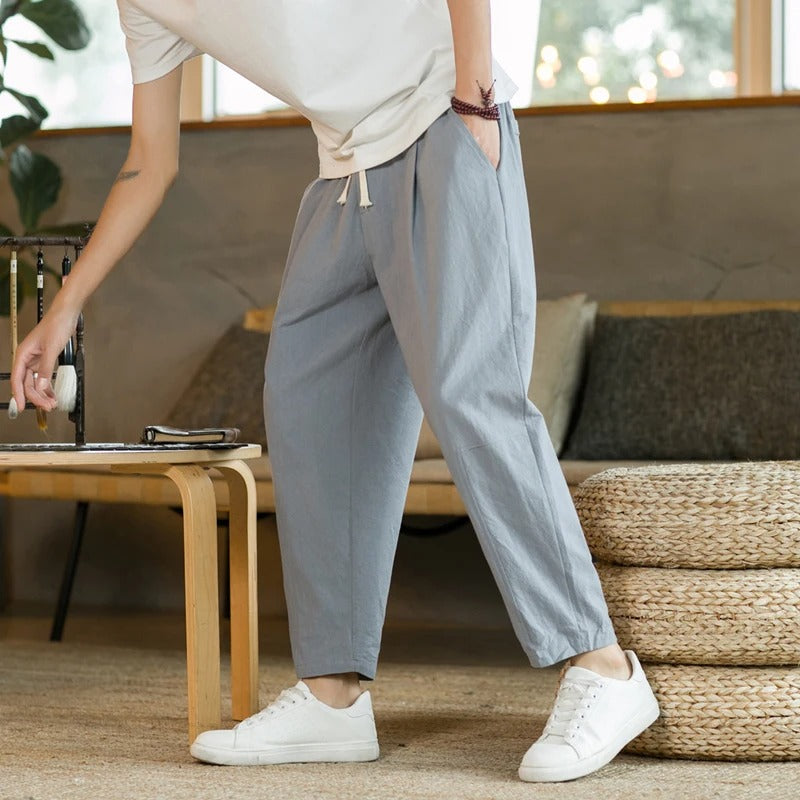 Luc™ | Pantalon Lin
